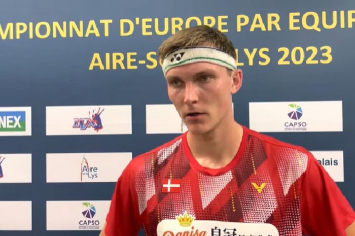 Pebulu tangkis tunggal putra Denmark, Viktor Axelsen tak sabar menyongsong tantangan baru