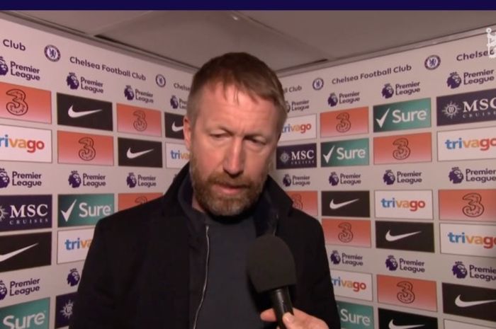 Graham Potter terindikasi menyebutkan jumlah pemain yang sangat banyak menjadi penyebab Chelsea tampil buruk musim ini