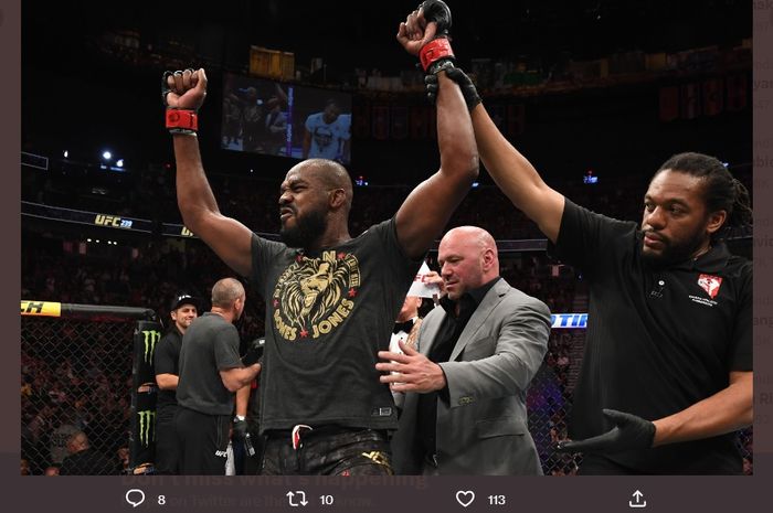 Kejayaan Jon Jones di kelas berat pernah diramal ayah dari Khabib Nurmagomedov, Abdulmanap Nurmagomedov