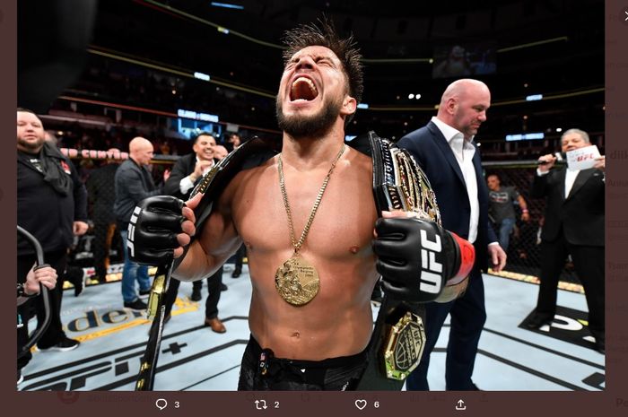 Mantan juara dua divisi UFC, Henry Cejudo.