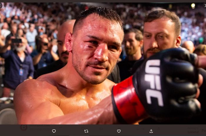 Michael Chandler mengaku mendapatkan bisikan trik kalahkan Conor McGregor 