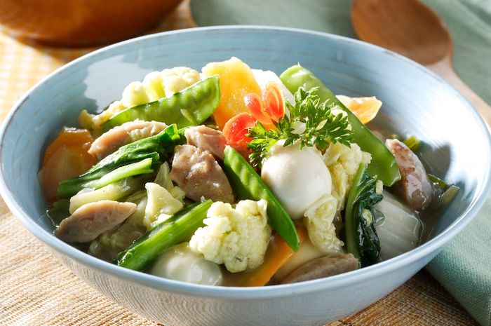 Ilustrasi cap cay telur puyuh untuk menu buka puasa.