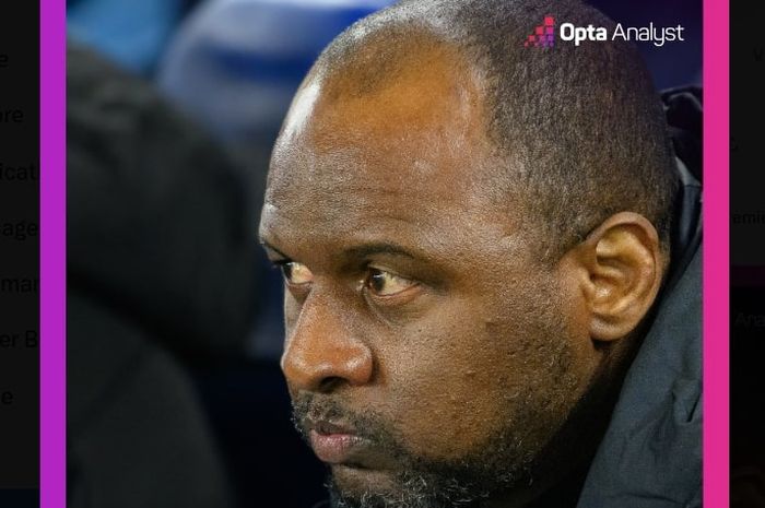 Patrick Vieira resmi dipecat Crystal Palace, Jumat (17/3/2023), karena tak pernah menang di Liga Inggris sejak awal tahun.