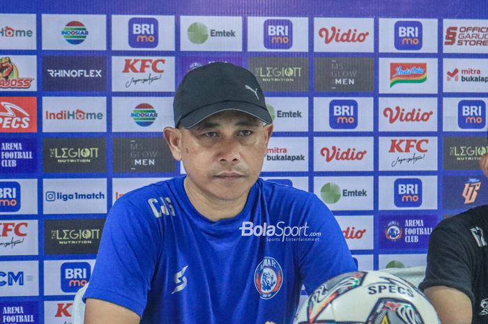 Pelatih Arema FC, Joko Susilo menyampaikan pesan dan kesannya terkait kekalahan telak pada laga pamungkas Liga 1 2022-2023 melawan Bhayangkara FC.