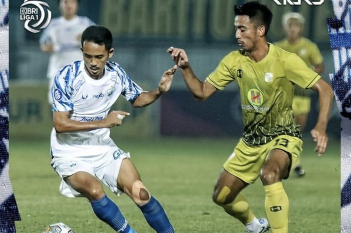 Barito Putera vs PSIS Semarang dalam laga tunda pekan ke-20 Liga 1 2022/2023 di Stadion Demang Lehman, Kalimantan Selatan, Minggu (26/3/2023).
