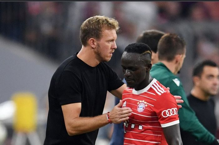 Julian Nagelsmann dan Sadio Mane dikabarkan sempat terlibat cekcok yang berujung pada pemecatan sang pelatih oleh Bayern Muenchen.