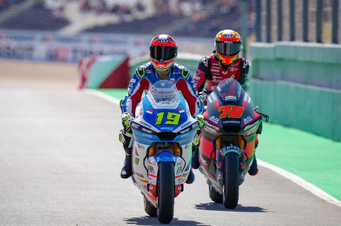 Berpisah dengan Pertamina Mandalika SAG, juara Moto3 2019, Lorenzo Dalla Porta tetap tampil di Moto2 Italia 2023 bersama tim barunya, Forward Racing.