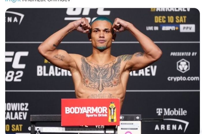 Rekan seperguruan Charles Oliveira yang sedang dalam tren buruk di UFC, Daniel da Silva.