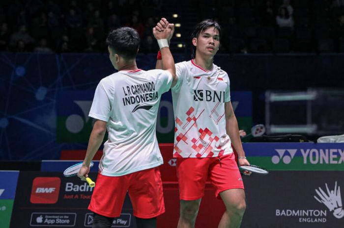 Link live streaming Badminton Asi Championships 2023,  Leo Rolly Carnando/Daniel Marthin bertarung hari ini