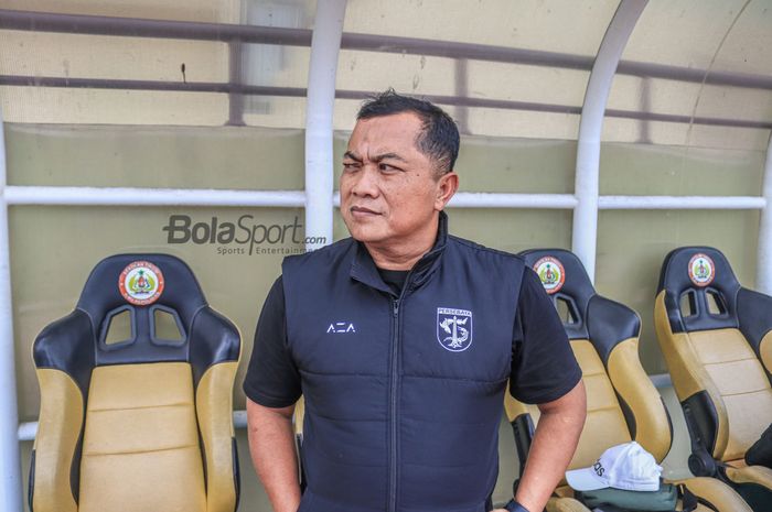 Ketua Panpel Persebaya Surabaya, Ram Surahman, saat ditemui di Stadion PTIK, Blok M, Jakarta Selatan, Senin (10/4/2023) sore.