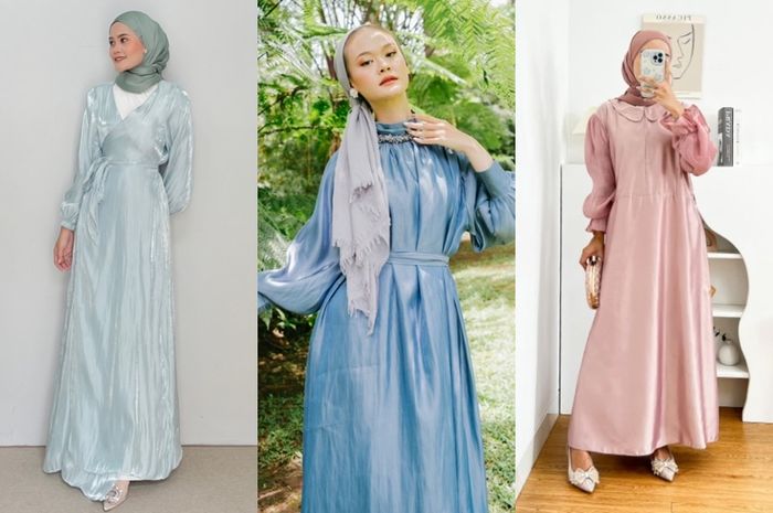 3 Model Shimmer Dress Kekinian untuk Baju Lebaran 2023, Mewah Premium