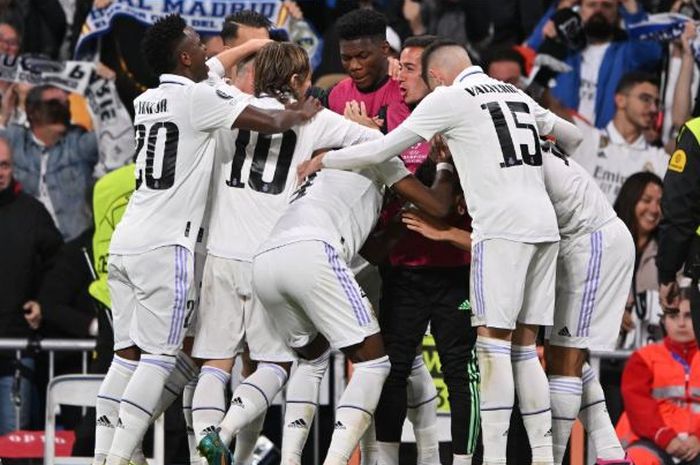 Real Madrid sukses melibas Celta Vigo dalam laga pekan ke-30 Liga Spanyol 2022-2023.
