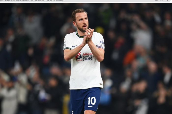 Penyerang Tottenham Hotspur, Harry Kane.