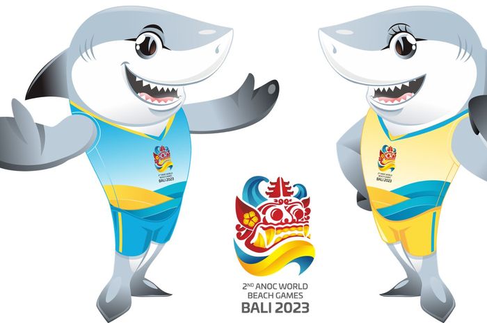 Maskot resmi 2nd ANOC World Beach Games Bali 2023, &ldquo;Bli Suksma&rdquo; dan &ldquo;Gek Suksma&rdquo;