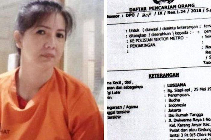 Setelah 7 tahun buron, Lusiana akhirnya ditangkap. Dia adalah otak di balik rencana pembunuhan pengusaha Gerry Tanuwidjaya, suaminya sendiri.