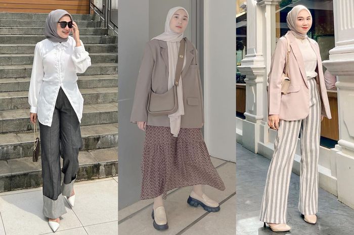 Fesyen Lapisan Mudah Untuk Muslimah Bekerjaya