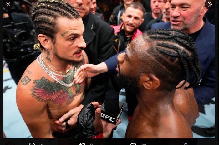 Jagoan UFC, Sean O'Malley vs  Aljamain Sterling.