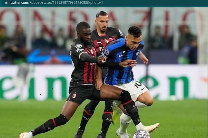 Inter Milan dan AC Milan bakal kembali saling berhadapan pada leg kedua semifinal Liga Champions 2022-2023.