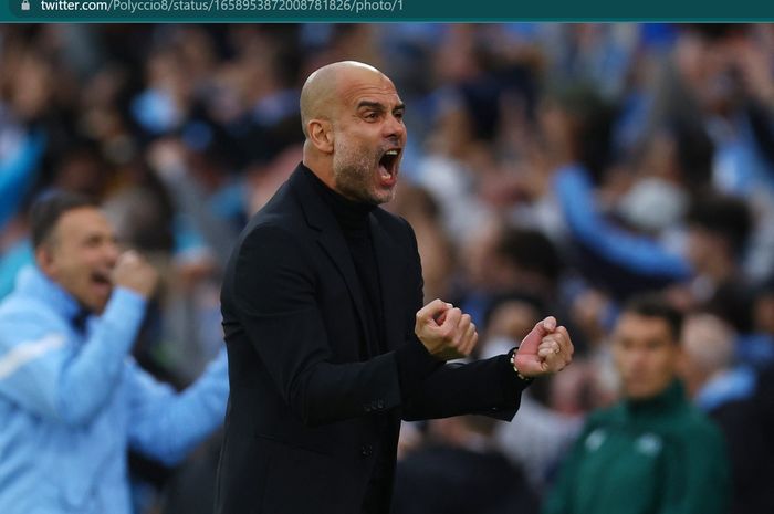 Pep Guardiola menorehkan dua rekor hebat di Liga Champions usai mengantarkan Manchester City ke final Liga Champions 2022-2023.