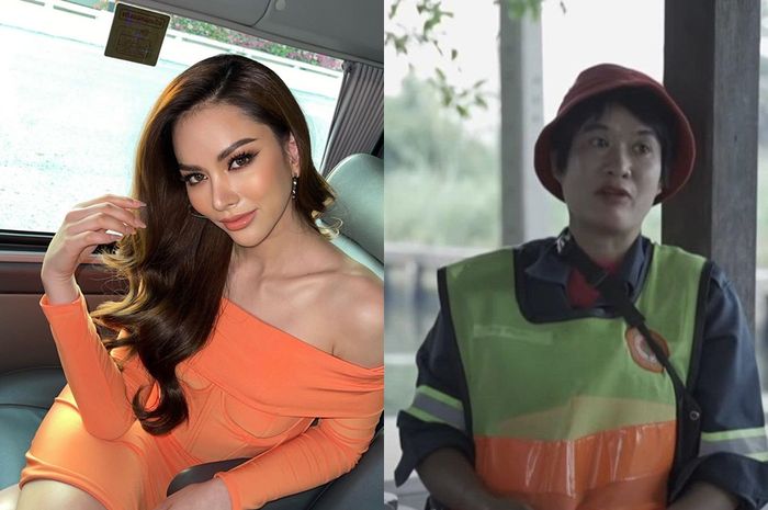 Ibu penyapu jalan ini ternyata orang tua artis terkenal