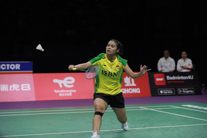 Pebulu tangkis tunggal putri Indonesia, Gregoria Mariska Tunjung, menjadi salah satu tumpuan pada Malaysia Masters 2023