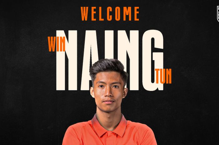Pemain asal Myanmar, Win Naing Tun resmi direkrut Borneo FC.