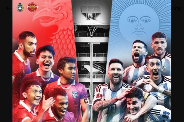 Timnas Indonesia bakal menghadapi Timnas Argentina dalam laga uji coba FIFA Matchday pada 19 Juni.