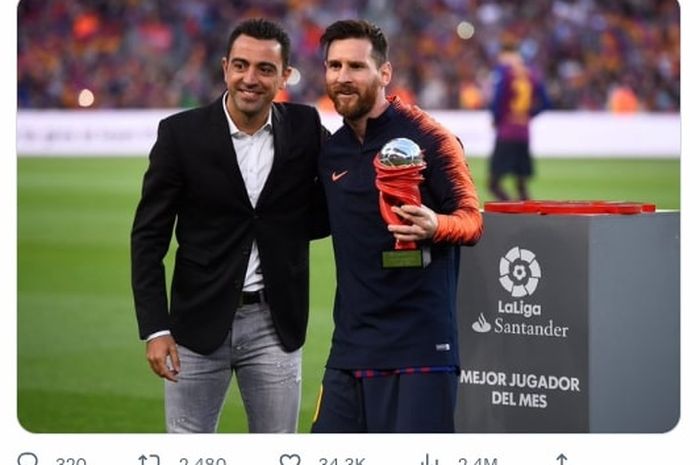 Xavi sudah menyiapkan rencana untuk Lionel Messi jika sang bintang pulang ke Barcelona di bursa transfer musim panas 2023.