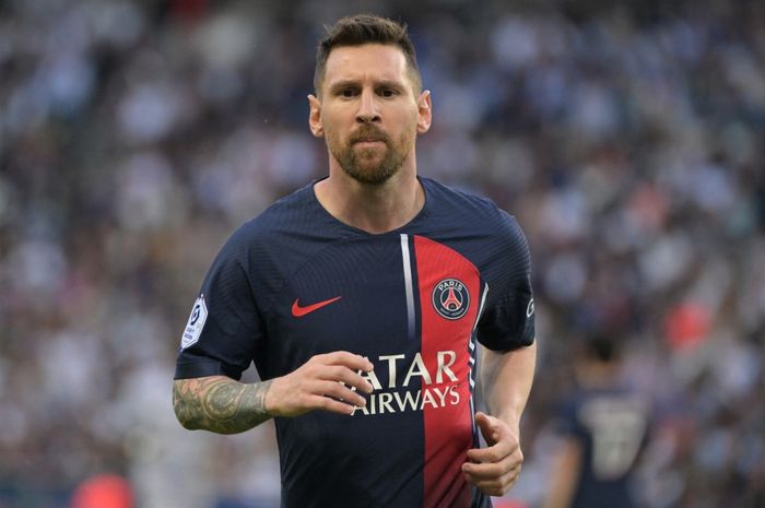 Lionel Messi jalani laga terakhirnya untuk Paris Saint-Germain dalam duel PSG vs Clermont Foot di Parc des Princes pada pekan 38 Liga Prancis (3/6/2023).