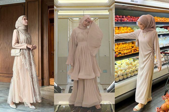 Fesyen Kasual Elegan Dengan Warna Nude