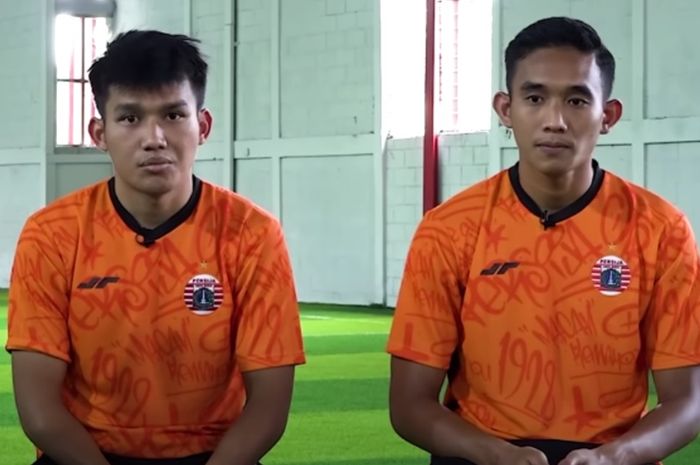 Witan Sulaeman dan Rizky Ridho di YouTube Persija Jakarta