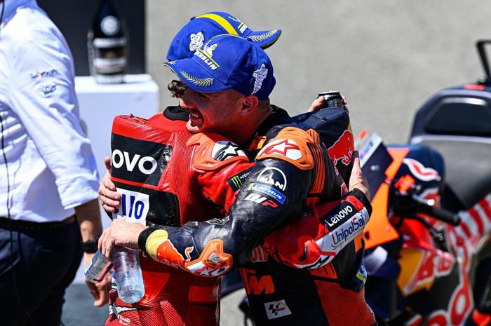 Duel Ducati vs KTM wanai gelaran balapan sprint MotoGP Jerman 2023.