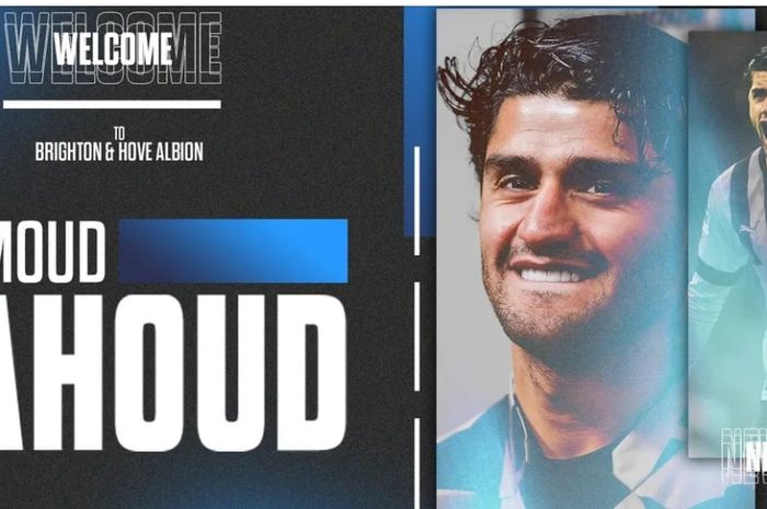 Brighton and Hove Albion merekrut gelandang timnas Jerman kelahiran Suriah, Mahmoud Dahoud, yang juga rekan akrab Erling Haaland saat di Dortmund.
