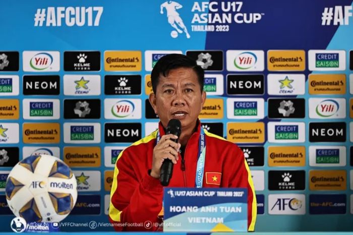 Pelatih Timnas U-17 Vietnam, Hoang Anh Tuan, berharap anak asuhnya bisa lolos dari grup neraka Piala Asia U-17 2023.