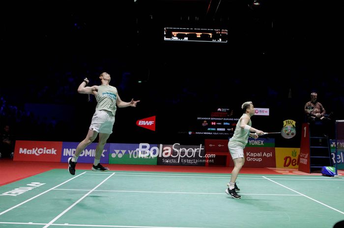 Pasangan ganda putra Malaysia, Aaron Chia/Soh Wooi Yik yang menjadi salah satu rival pasangan Indonesia, Fajar Alfian/Muhammad Rian Ardianto di China Open 2023.