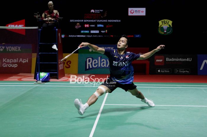 Tunggal putra Indonesia, Anthony Sinisuka Ginting belum pasti ikut dalam Kejuaraan Dunia 2023