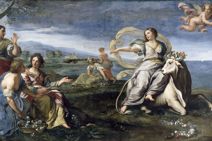 Mitologi Yunani: Zeus Berubah Menjadi Banteng demi Memikat Europa ...