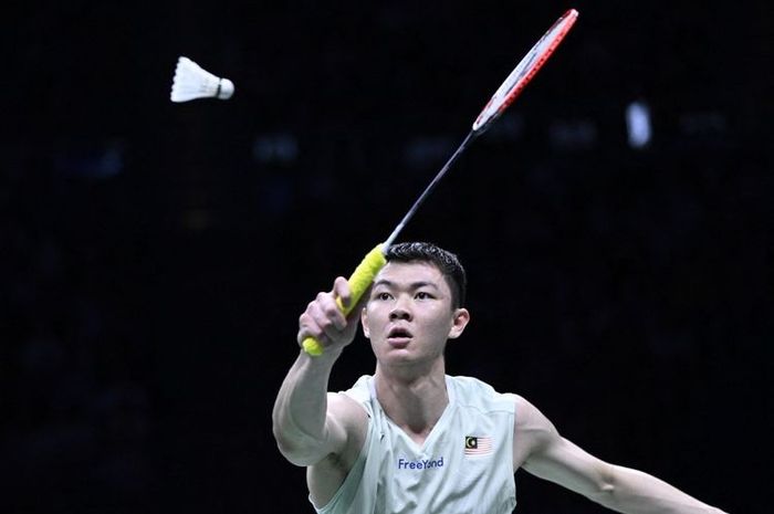 Tunggal putra Malaysia, Lee Zii Jia, saat beraksi di Sudirman Cup 2023, di Suzhou, China yang berlangsung pada 14-21 Mei 2023.