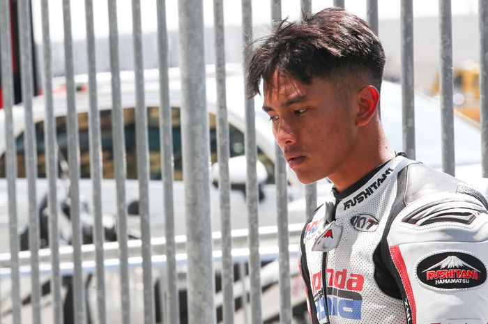 Aksi pembalap Indonesia, Mario Aji bisa disaksikan pada link live streaming Moto3 Belanda 2023.
