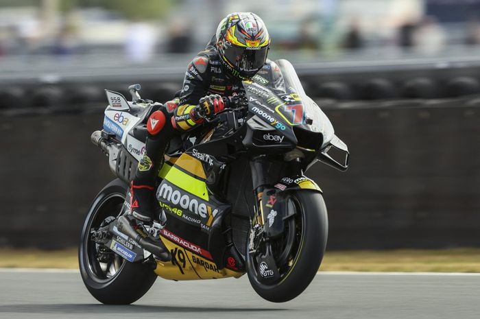Pembalap Mooney VR46, Marco Bezzecchi, tampil dominan dengan memenangi lomba sprint MotoGP Belanda 2023