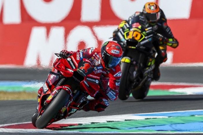 Pembalap Ducati, Francesco Bagnaia memenangi balapan MotoGP Belanda 2023