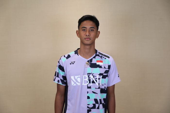 Pebulu tangkis tunggal putra Indonesia,  Alwi Farhan, yang akan tampil pada Kejuaraan Asia Junior di GOR Amongrogo, Yogyakarta, 7-16 Juli.