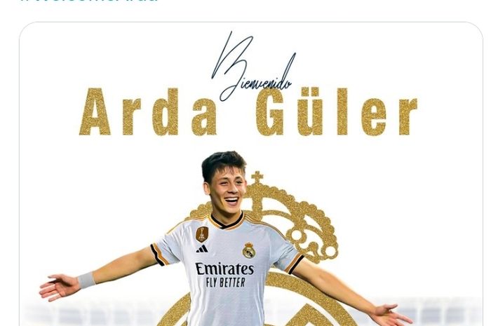 Gelandang serang baru Real Madrid, Arda Guler, resmi membuat klubnya mengalahkan Barcelona.