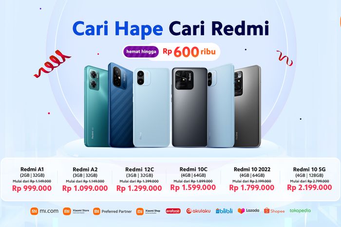 Buruan Beli! Xiaomi Diskon Harga HP Murahnya, Ini Harga Lengkapnya