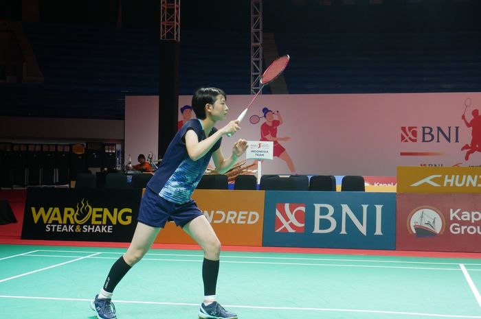 Ancaman baru di sektornya Gregoria Mariska Tunjung yakni tunggal putri, Tomoka Miyazaki membahas duelnya lawan Carolina Marin.