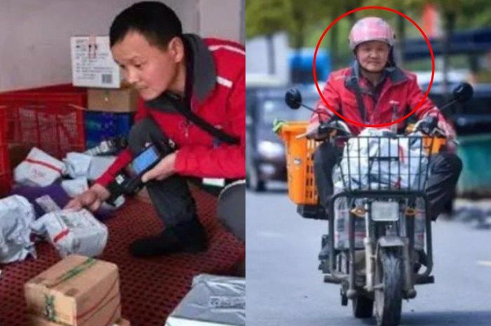 Kisah Pria Tajir yang Tak Gengsi Kerja Jadi Kurir Paket, Gaya Kelewat