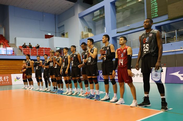 Tim nasional bola voli putra Thailand melaju ke babak 12 besar Asian Games 2022