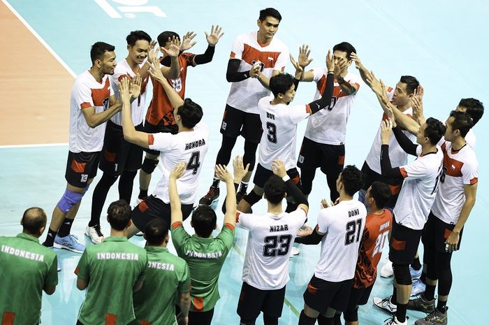 Tim  nasioinal bola voli putra Indonesia akan menghadapi China pada pertandingan pertama di Kejuaraan Voli Asia 2023.