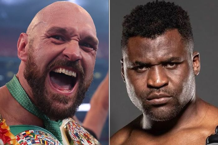 Juara dunia tinju kelas berat, Tyson Fury mengutarakan niat duel menghadapi Francis Ngannou di MMA