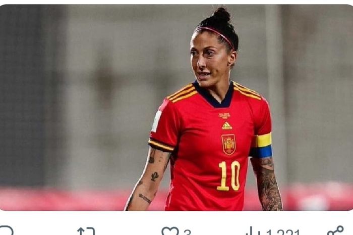 Penyerang andalan Timnas Wanita Spanyol, Jennifer Hermoso, gagal mengeksekusi penalti di laga pertama Piala Dunia Wanita 2023, Jumat (21/7/2023) di Wellington.